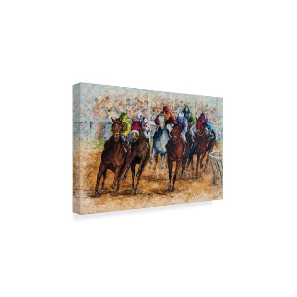 Sher Sester 'The Derby' Canvas Art,16x24